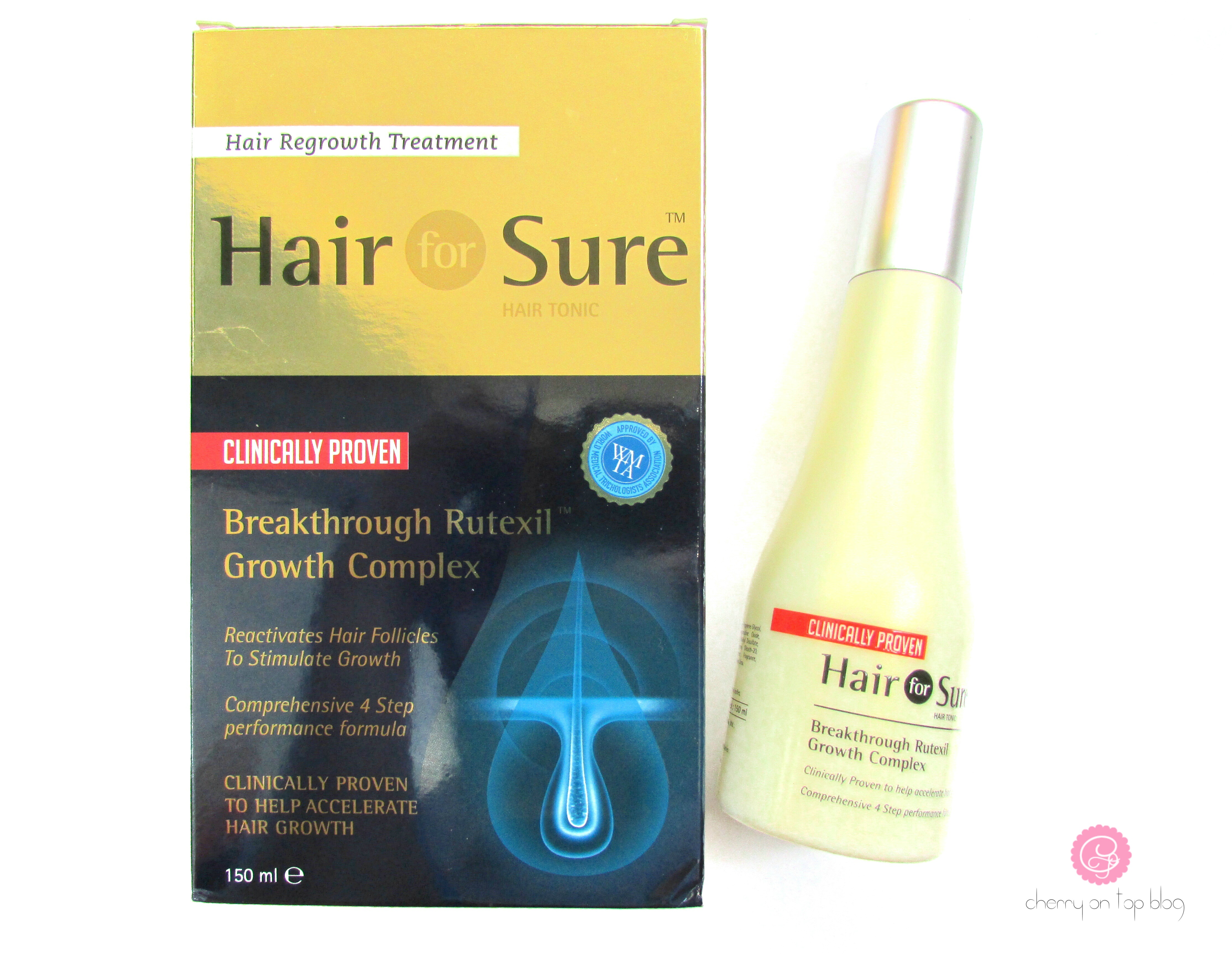 Hair for Sure Hair Regrowth Treatment Review | cherryontopblog.com