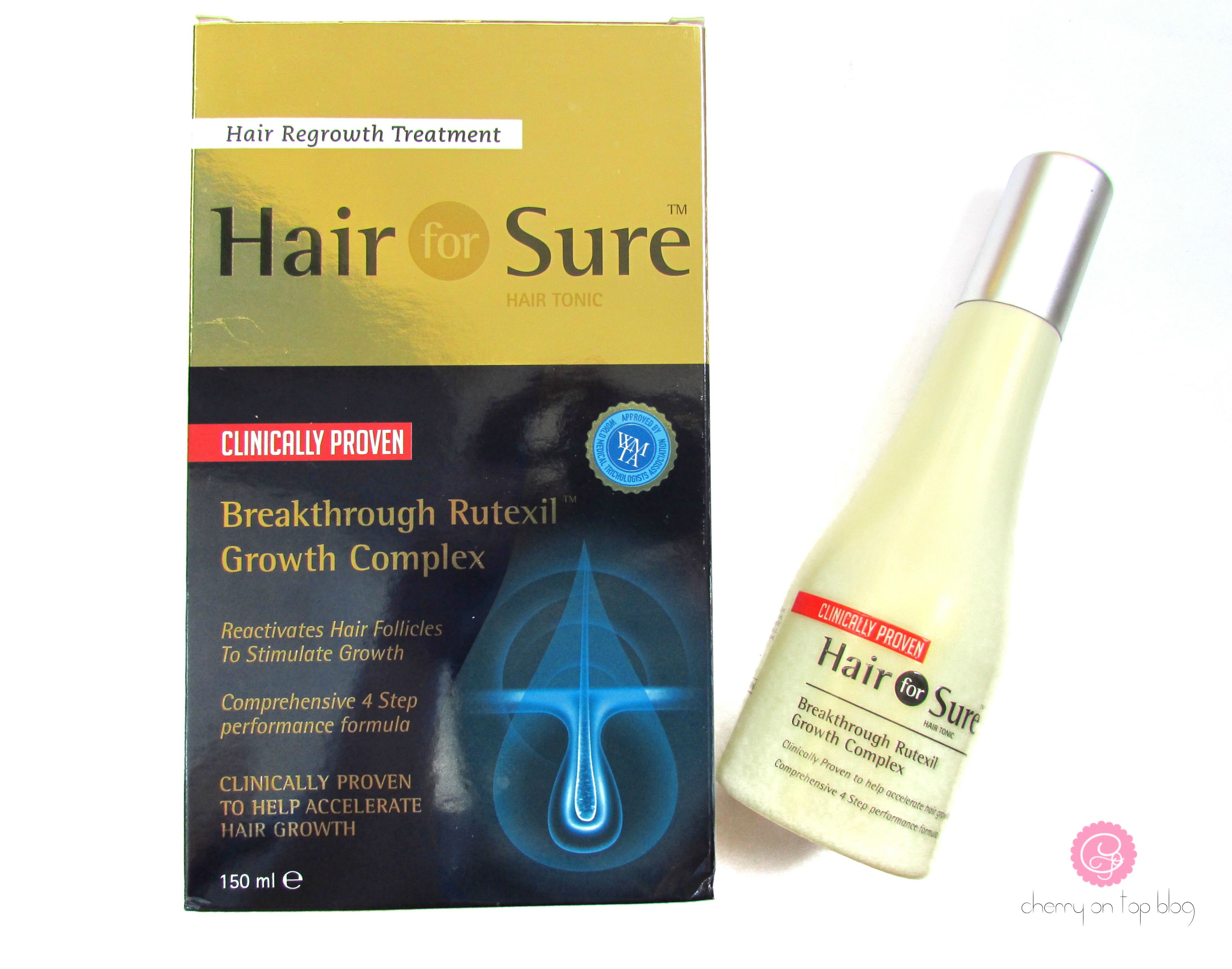 Hair for Sure Hair Regrowth Treatment Review | cherryontopblog.com