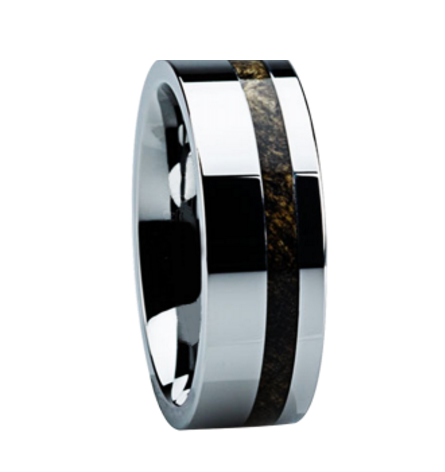 Wedding Bands that Will Last Forever- Polished Tungsten Carbide Bands for Men| cherryontopblog.com