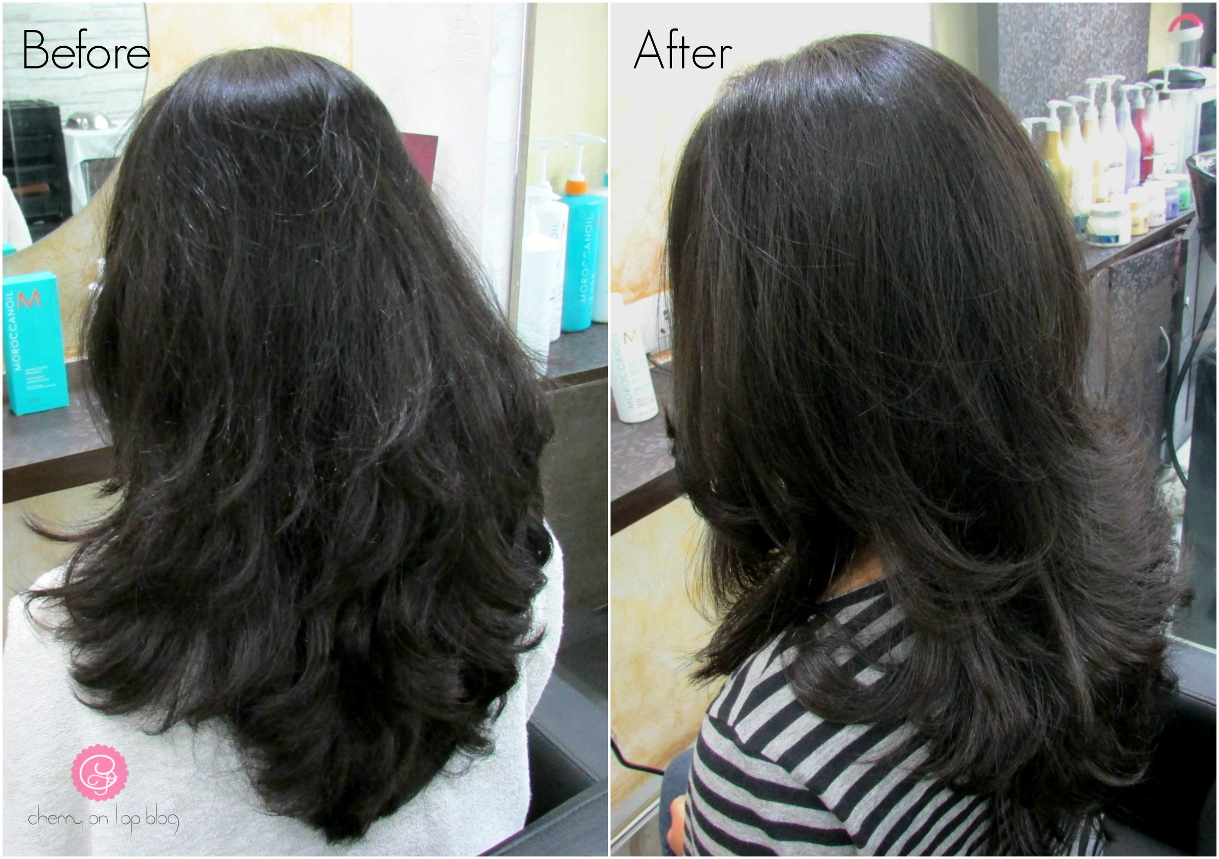 Hair spa for straightened hair best sale