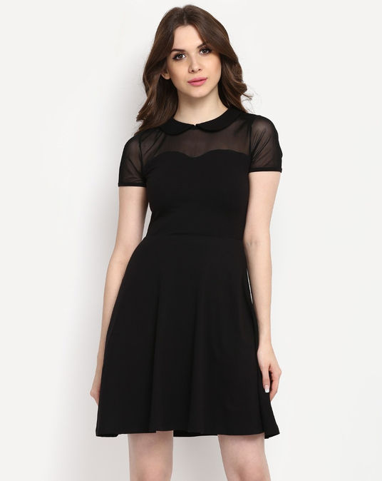 Black Skater Dress| StalkBuyLove