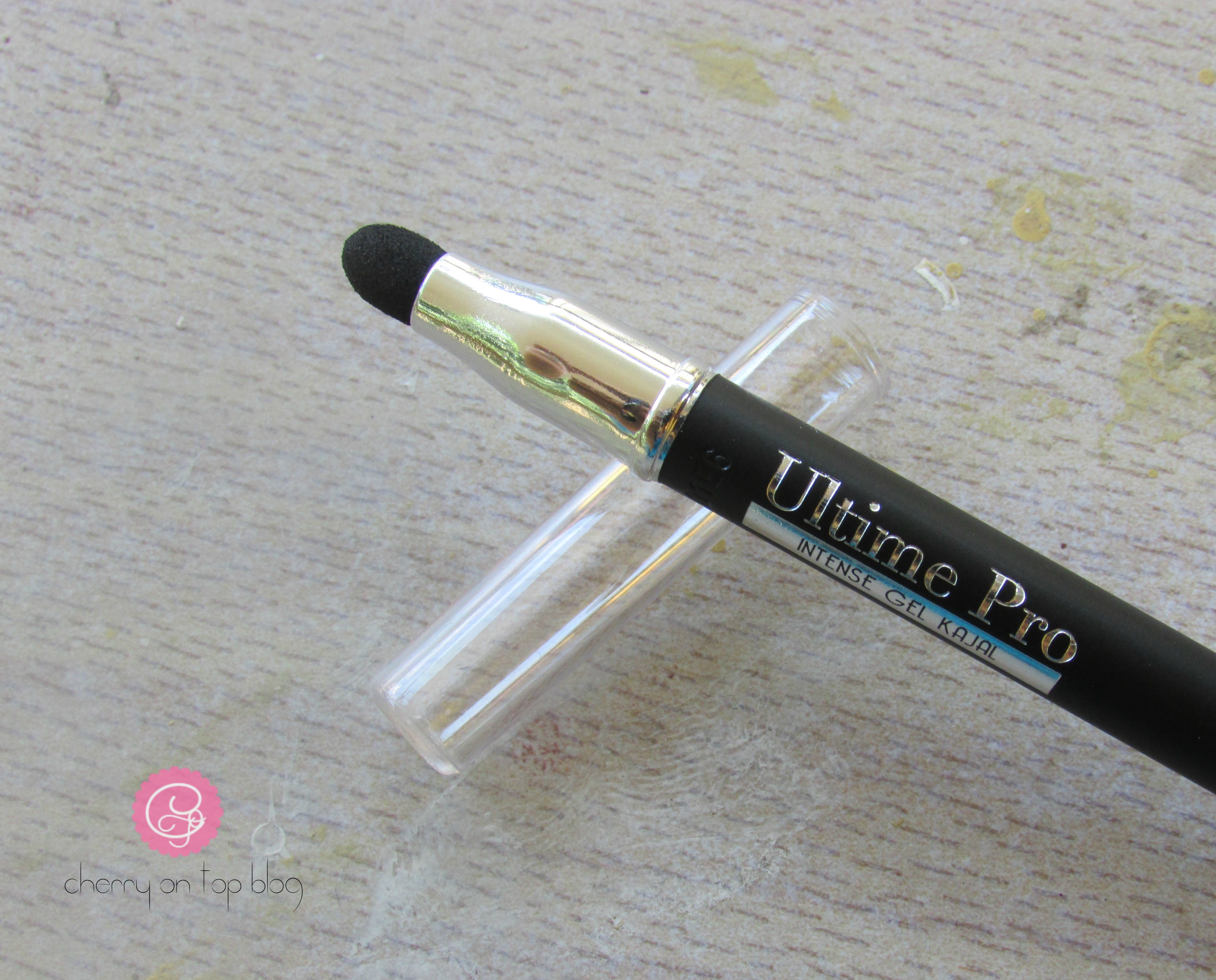 Faces Ultime Pro Intense Gel Kajal Review| Cherry On Top