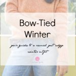 Casual and Edgy Winter Outfit ft. Indian Bow Tie Company| Cherry On Top