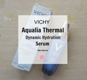 Vichy Aqualia Thermal Dynamic Hydration Serum Review| Cherry On Top