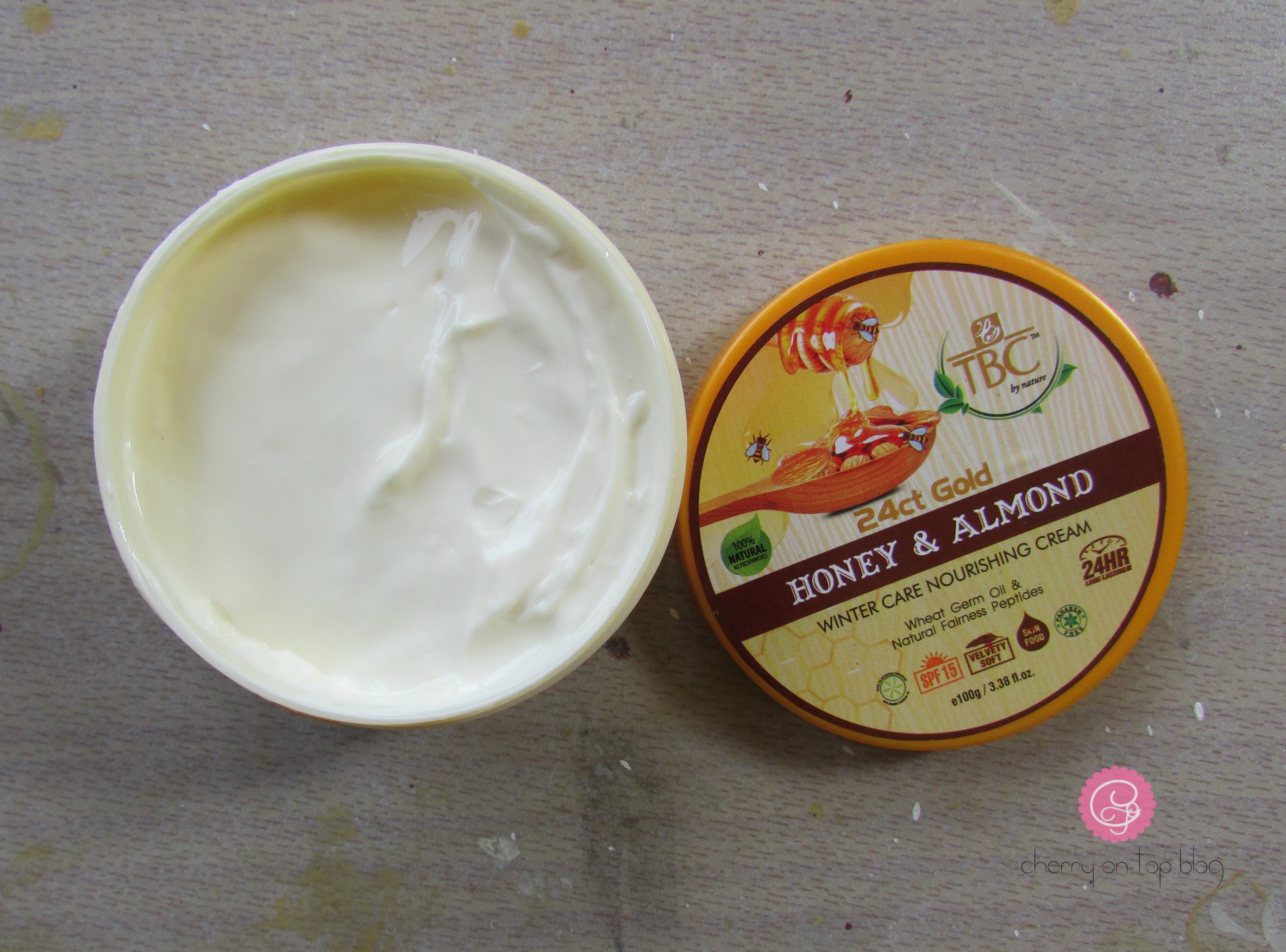 TBC by Nature Honey & Almond Winter Care Nourishing Cream Review| Cherry On Top