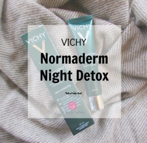 Vichy Normaderm Night Detox Review | Cherry On Top