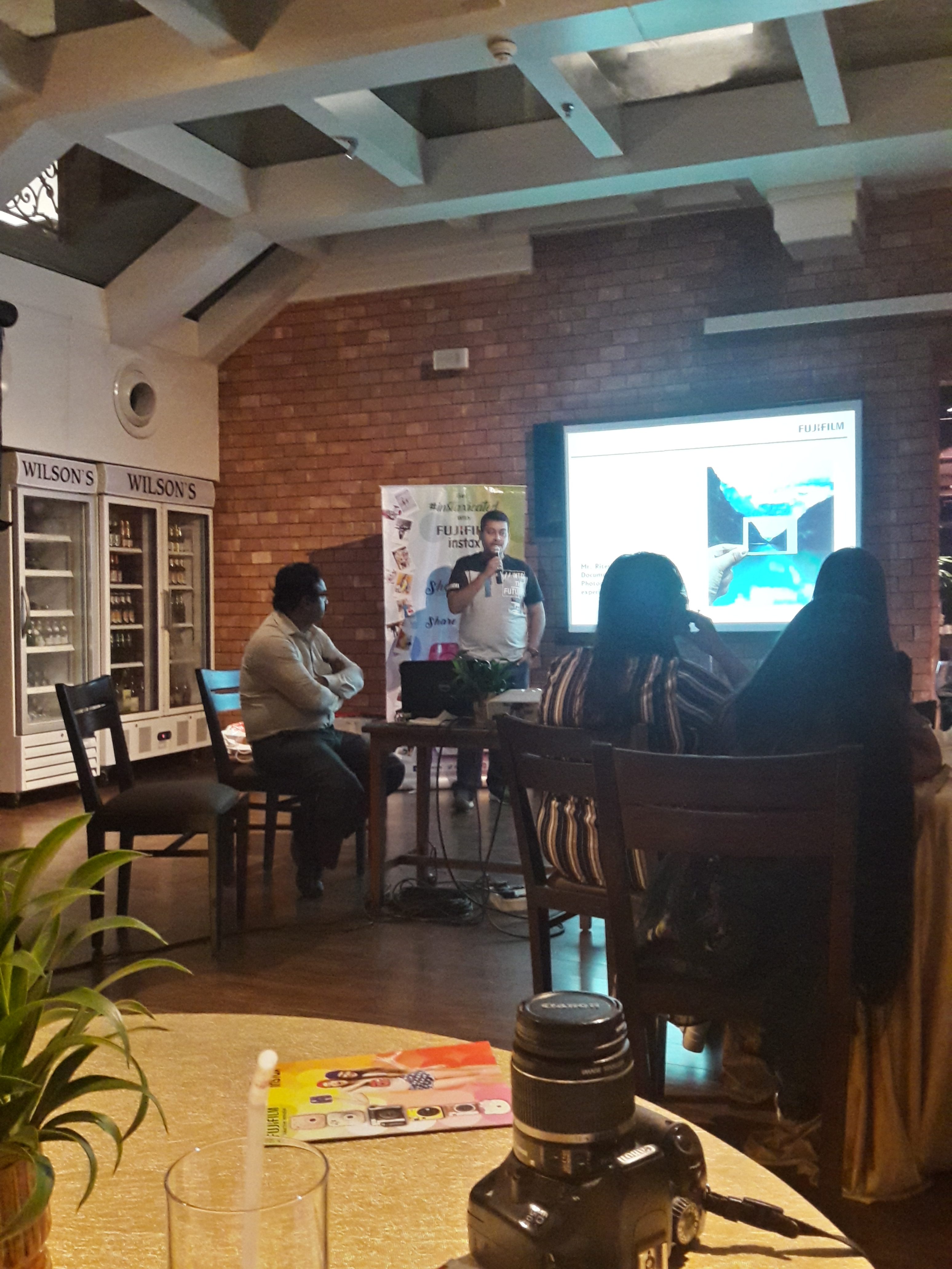 Got #instaxicated with Fujifilm Instax- Kolkata Bloggers' Meet | Cherry On Top