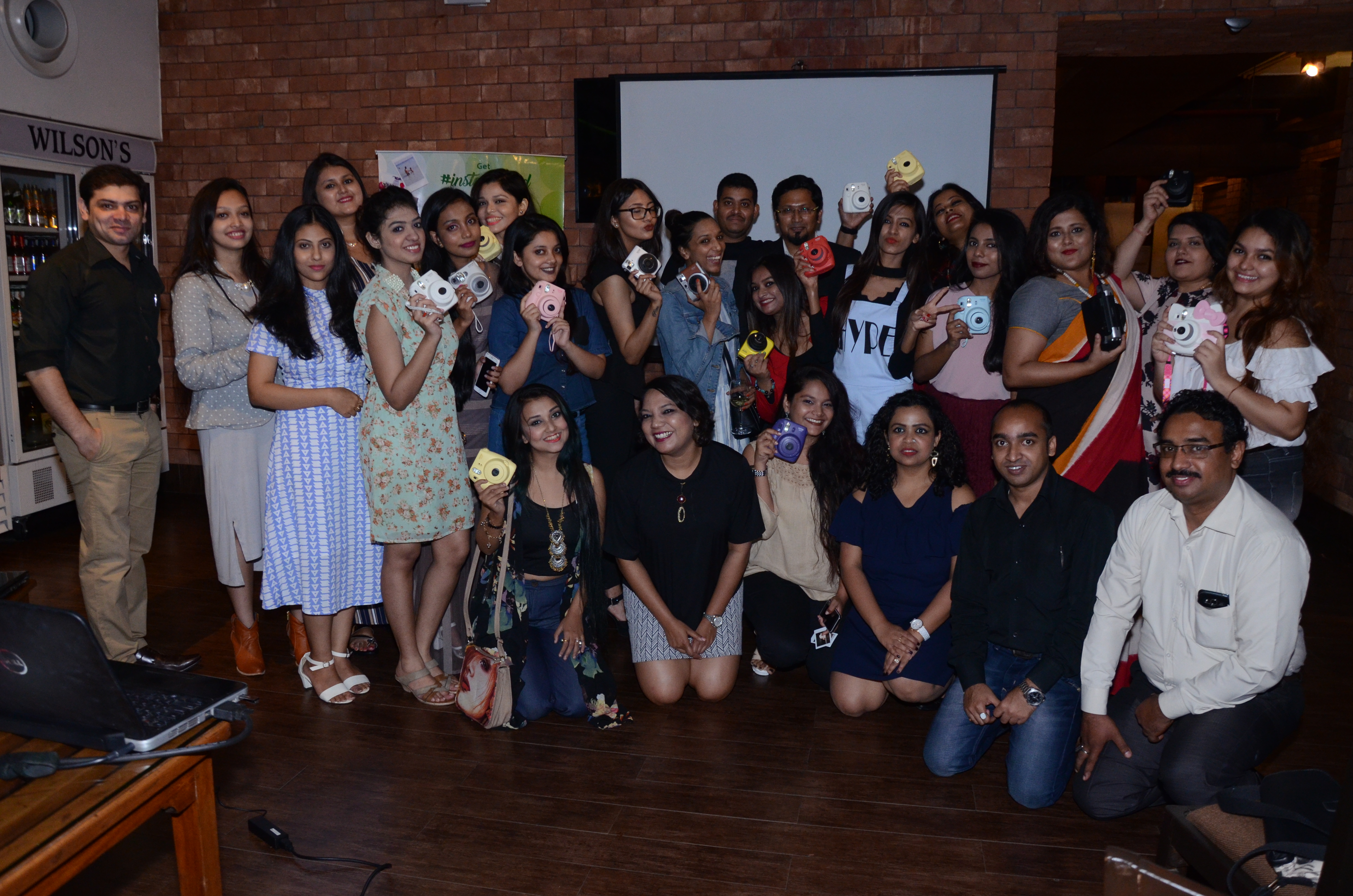 Got #instaxicated with Fujifilm Instax- Kolkata Bloggers' Meet | Cherry On Top