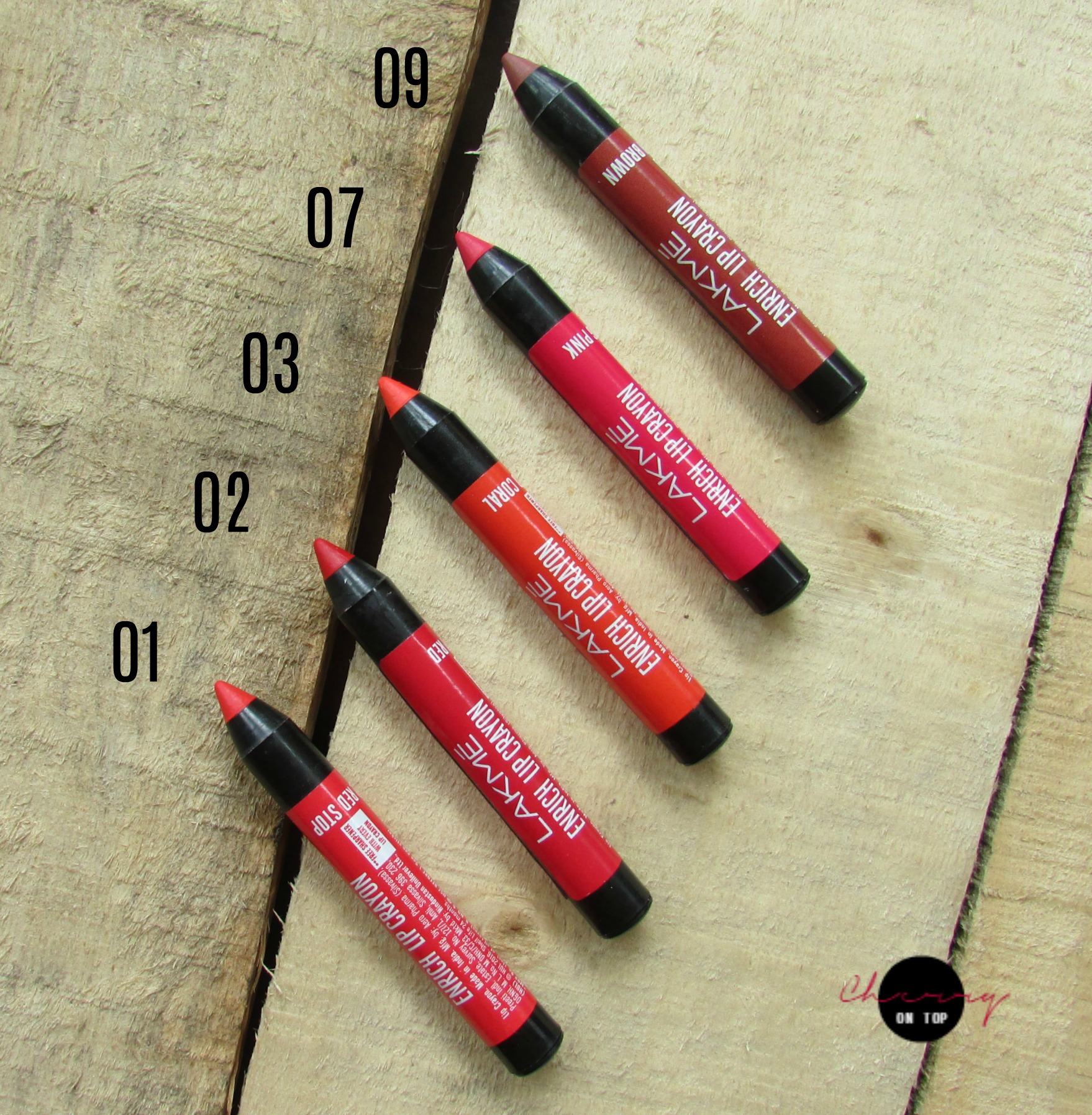 Lakme Enrich Lip Crayons Review | Cherry On Top