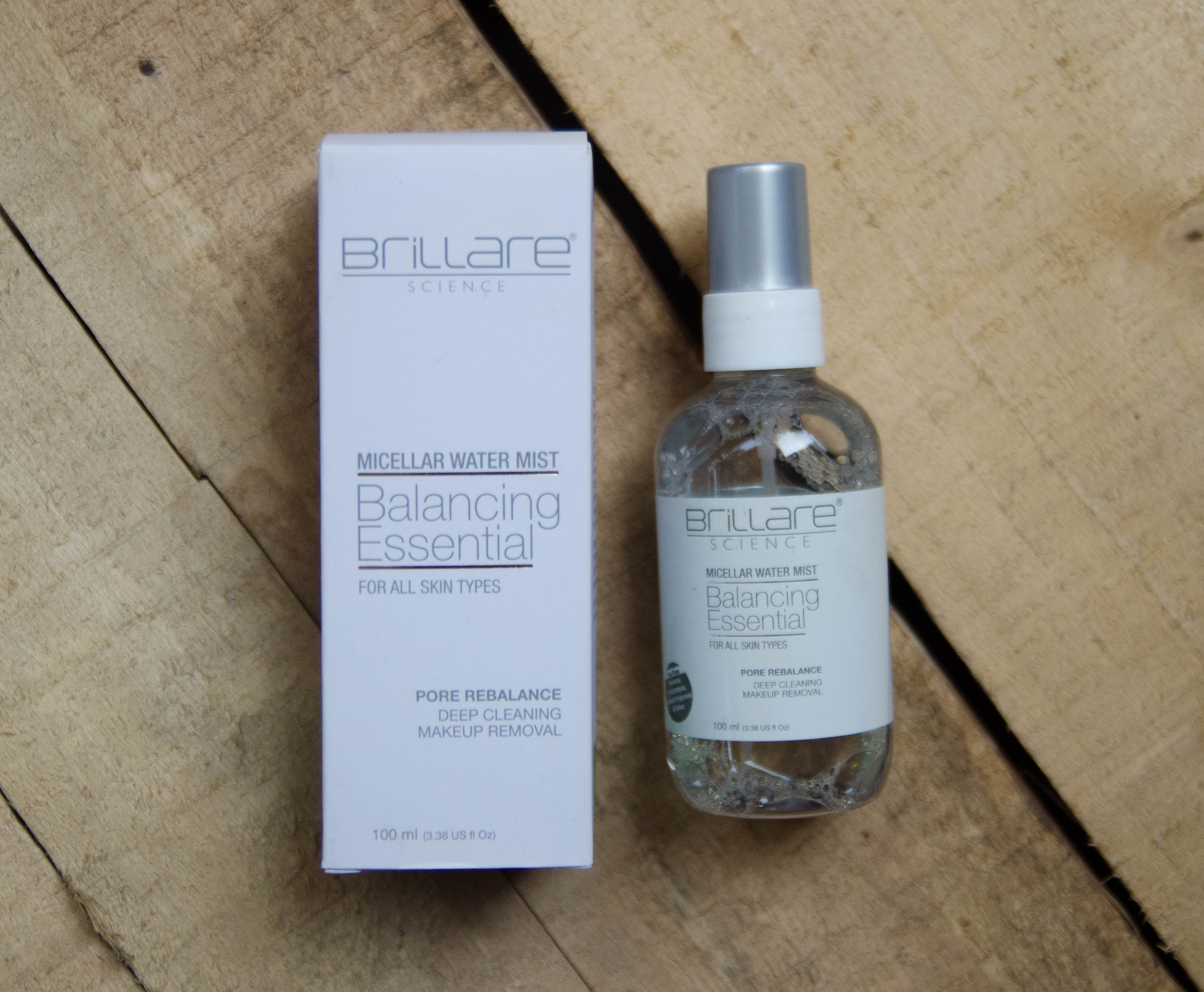 Brillare scince Micellar Water Mist Review, Demo, Price