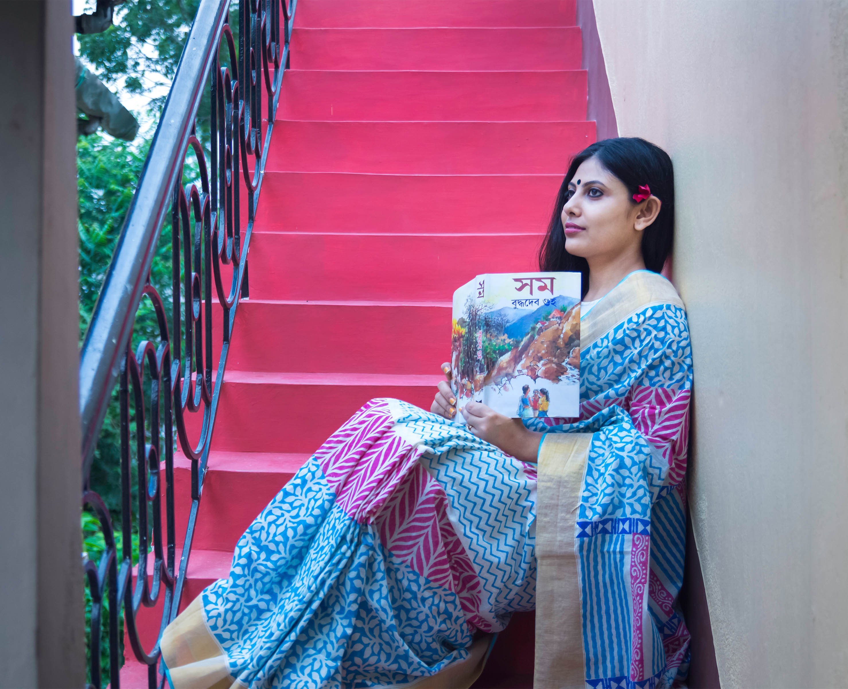 How to style Unnati Silks Mangalagiri Handloom Cotton Sari | Cherry On Top | The Ultimate Practical Bong Look