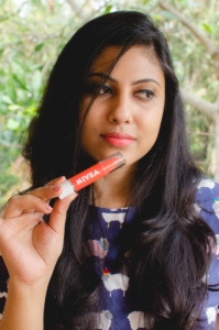 Nivea Coloron Lip Crayons Coral Crush Review and Swatches | Cherry On Top