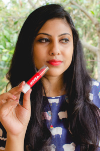 Nivea Coloron Lip Crayons Pop Red Review and Swatches | Cherry On Top