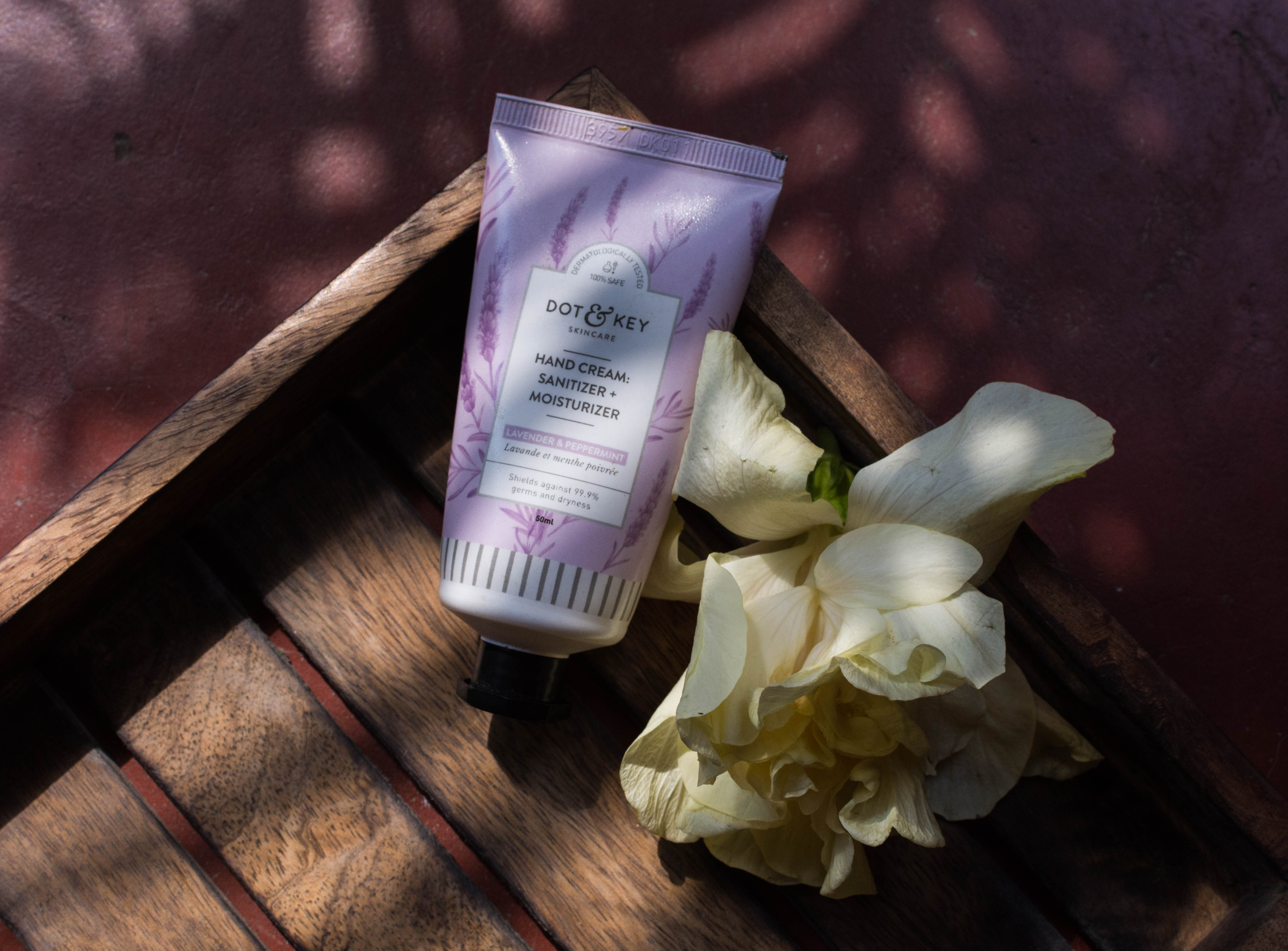 Dot & Key Hand cream and Sanitizer- Lavender Review | Cherry On Top