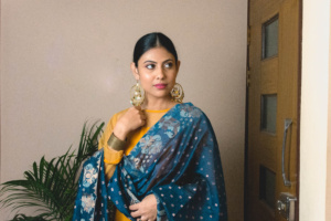 Indian Festive Outfit from Scratch | Omgee Chanderi Dupatta | Cherry On Top