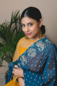 Indian Festive Outfit from Scratch | Omgee Chanderi Dupatta | Cherry On Top