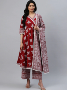 Libas Angrakha Kurta Set for women
