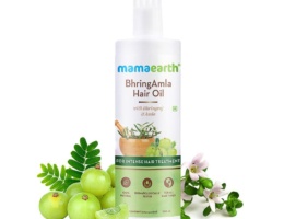 How To Use Amla Oil For Hair Growth? MamaEarth Bhringamla Hair Oil