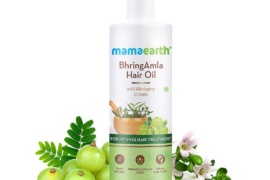 How To Use Amla Oil For Hair Growth? MamaEarth Bhringamla Hair Oil