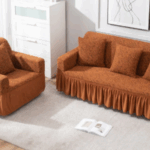 Designer Jacquard Sofa Cover in India