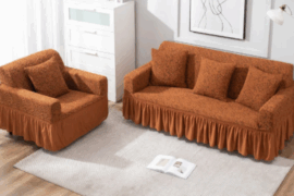 Designer Jacquard Sofa Cover in India