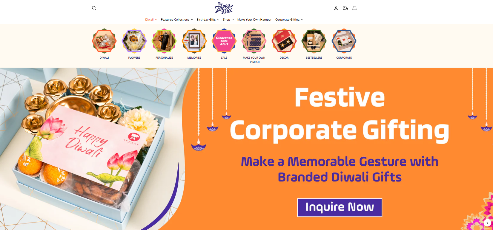 The Zappy Box Festive Gifting, Corporate Gifting, Customized Gift Hampers