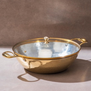 P-Tal brass kadhai